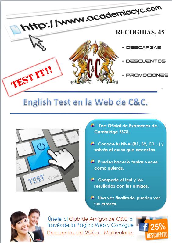 Test de inglés