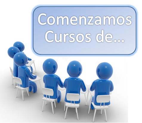botón cursos pagina inicio