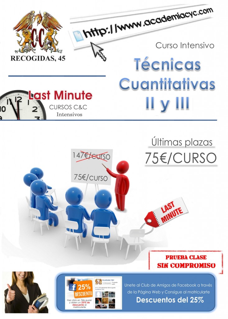 Tecnicas cuantitativas II lastminute