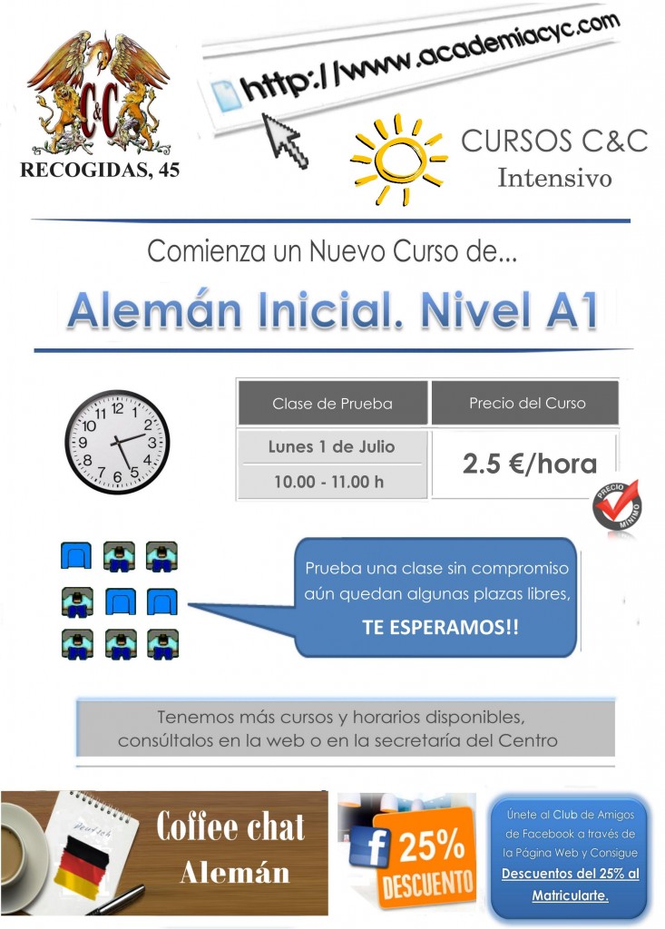 reunion informativa aleman a1 verano