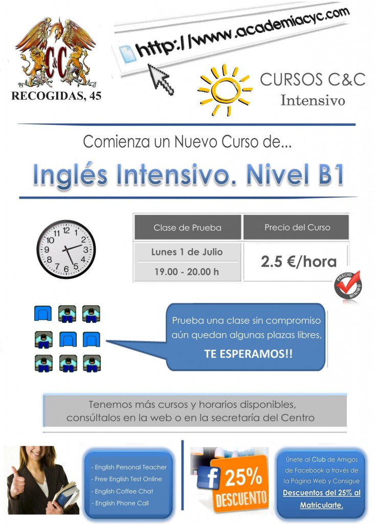 clase de prueba ingles B1 verano